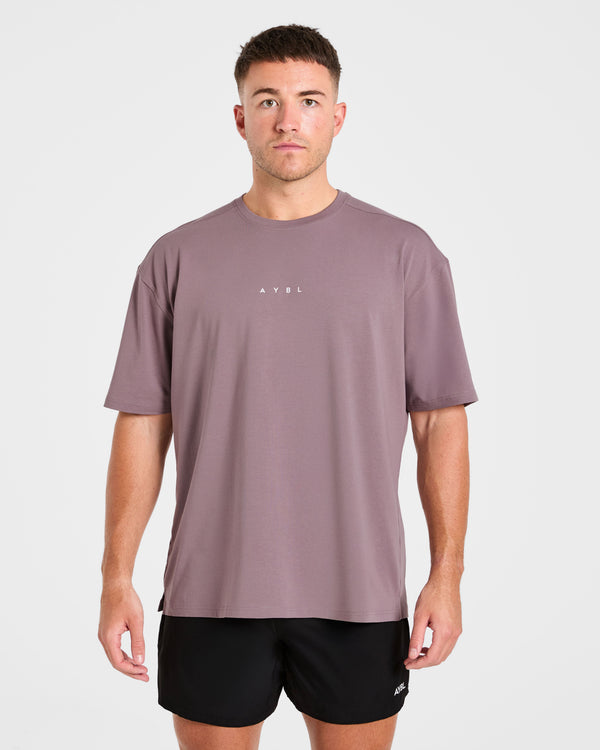 Force Oversized T Shirt - Heavy Violet