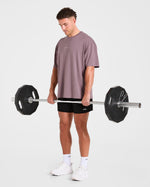 Force Oversized T Shirt - Heavy Violet