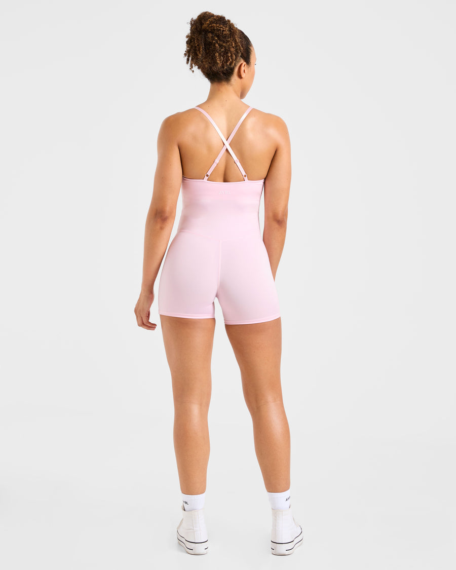 Staple Shorts All In One - Pastel Rose