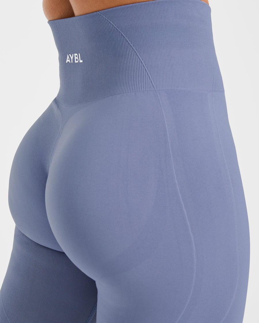 Empower Seamless Leggings - Slate Bleu