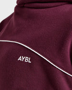 Form Hoodie - Deep Mulberry