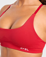 Enhance Seamless Sports Bra - Rouge