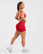 Enhance Seamless Shorts | 3.5" - Rouge