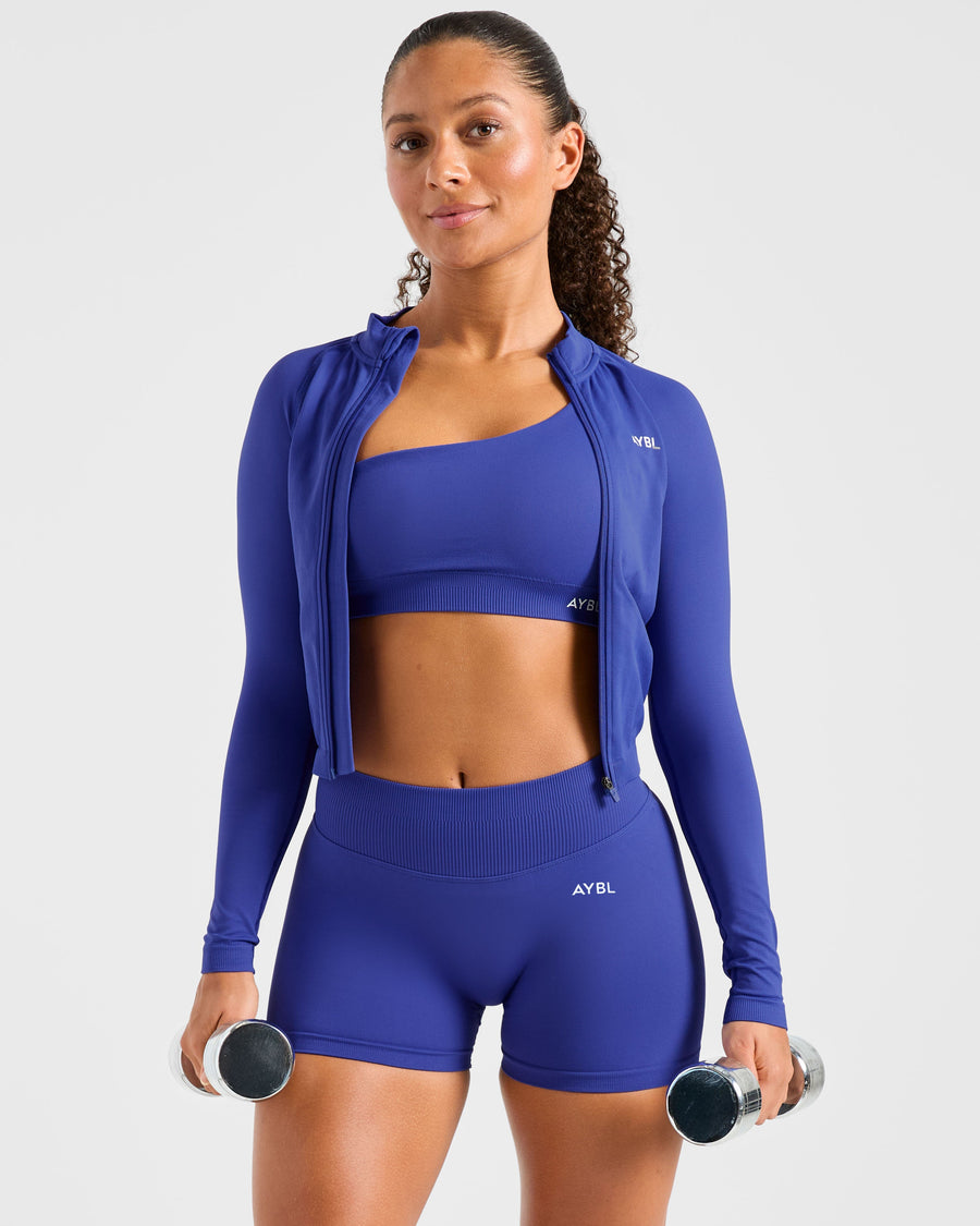 Enhance Seamless Shorts | 3.5" - Cobalt Bleu