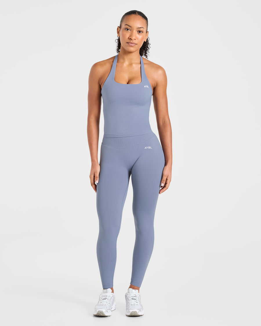 Enhance Seamless Leggings - Slate Bleu