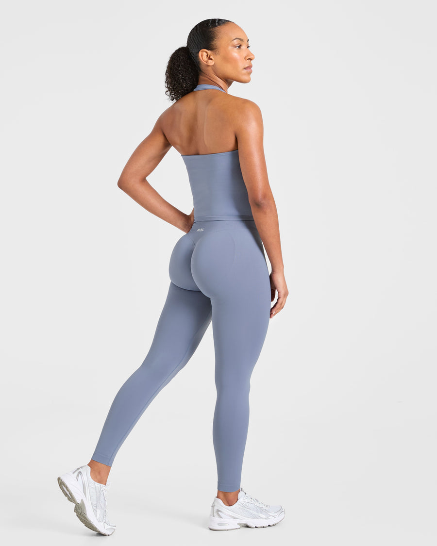 Enhance Seamless Leggings - Slate Bleu