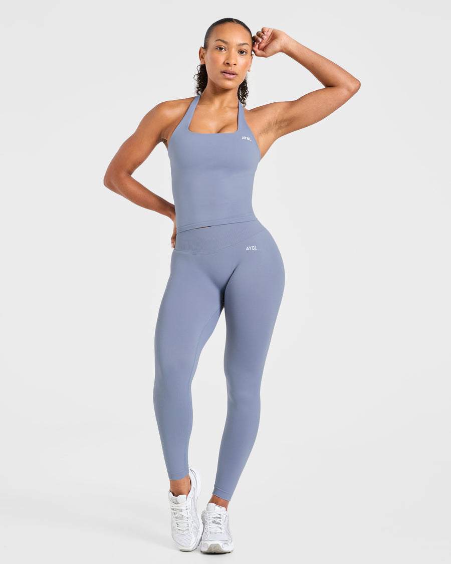 Enhance Seamless Leggings - Slate Bleu