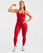Enhance Seamless Leggings - Rouge