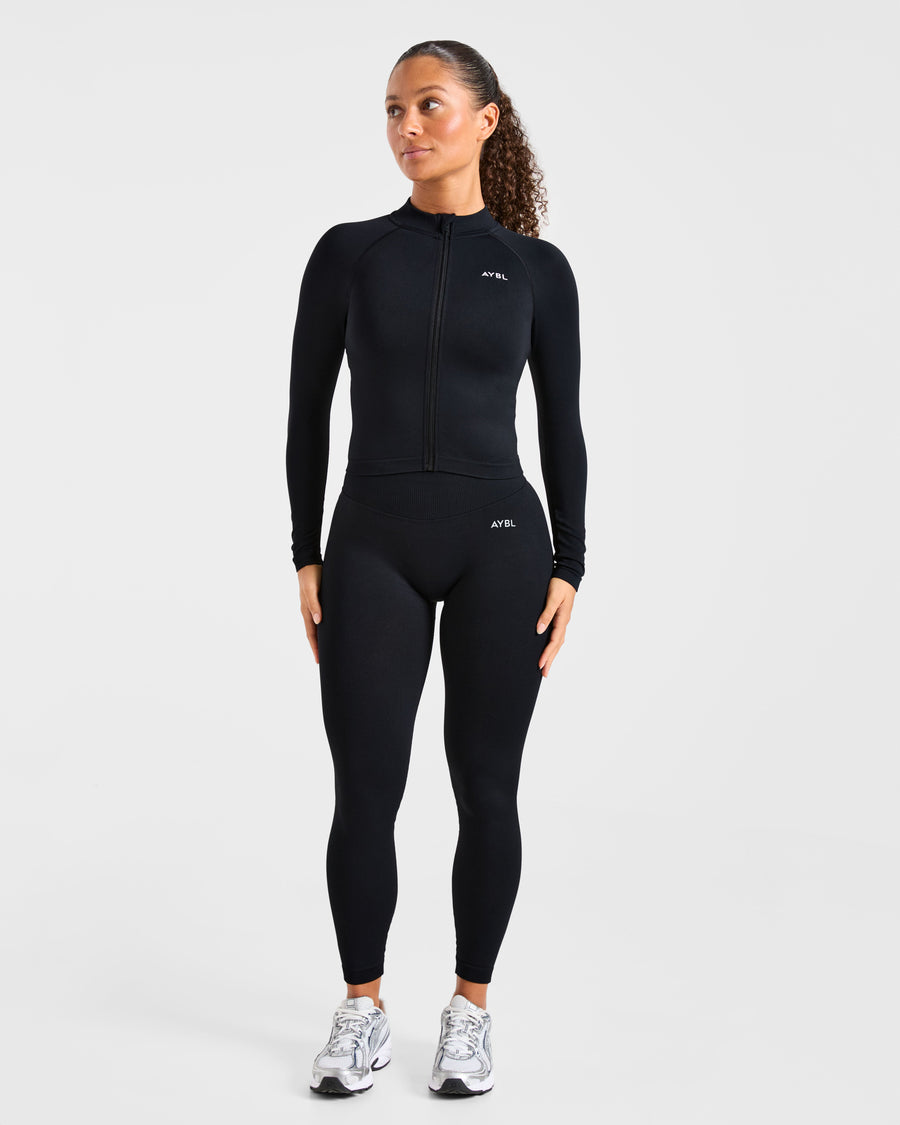 Enhance Seamless Jacket - Noir