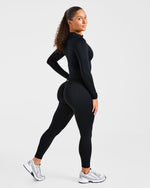 Enhance Seamless Jacket - Noir
