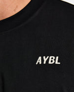 Lift Heavy Oversized T Shirt - Noir/Off Blanc