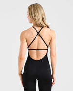 Sculpt Backless Legging All In One - Noir