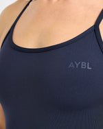 Sculpt Backless All In One - Deep Navy