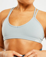 Essential Strappy Sports Bra - Pebble Gris