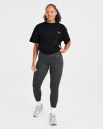 AYBL Wellness Oversized T Shirt - Noir