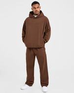 Craft Oversized Straight Leg Joggers - Marron