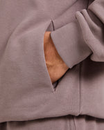 Craft Oversized Hoodie - Muted Plum