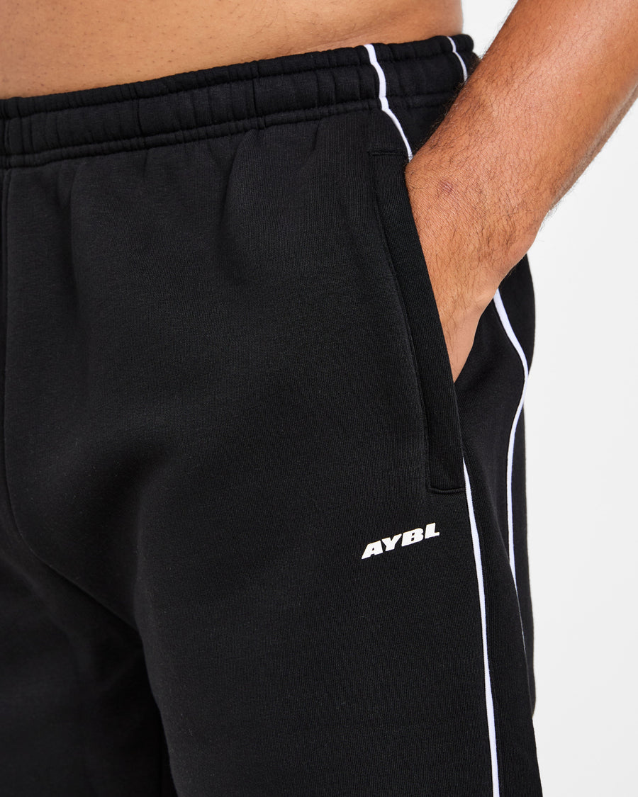 Restore Oversized Straight Leg Joggers - Noir