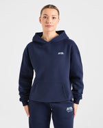 AYBL Sports Club Oversized Hoodie - Navy/Bleu