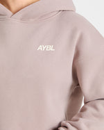 AYBL Sports Club Oversized Hoodie - Mink Rose