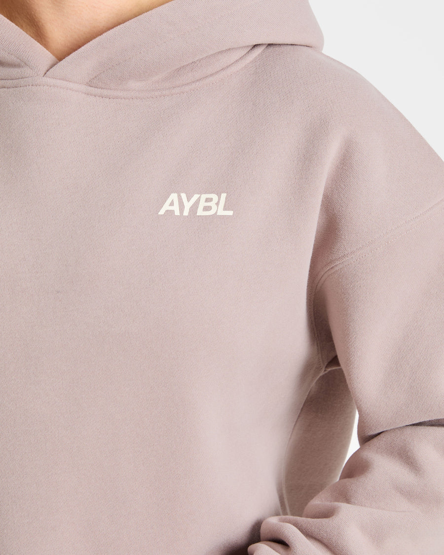 AYBL Sports Club Oversized Hoodie - Mink Rose