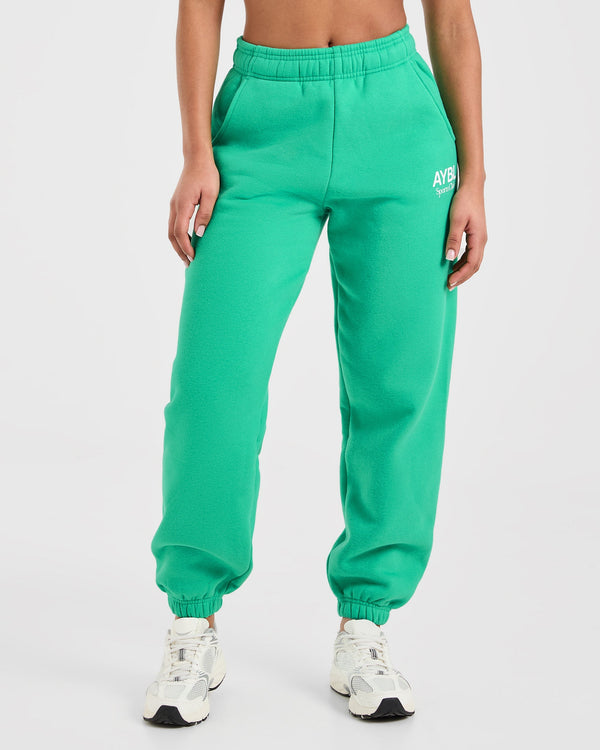 AYBL Sports Club Oversized Joggers - Racing Vert