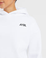 AYBL Sports Club Oversized Hoodie - Blanc