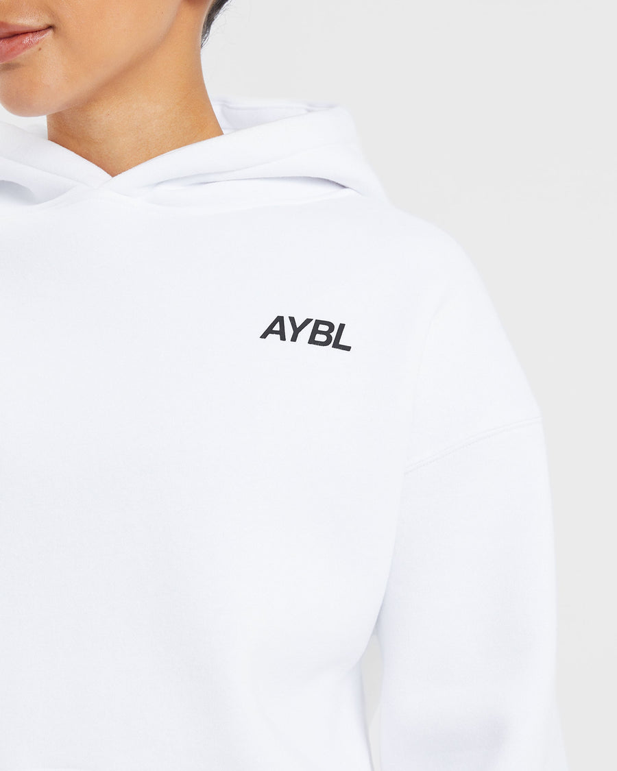 AYBL Sports Club Oversized Hoodie - Blanc