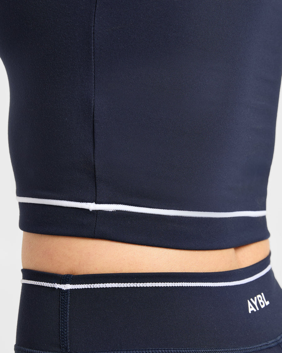Form Tank Top - Muted Navy