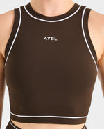 Form Tank Top - Coffee Bean