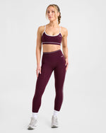 Form Sports Bra - Deep Mulberry