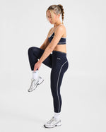 Form Leggings - Muted Navy