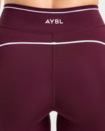 Form Leggings - Deep Mulberry