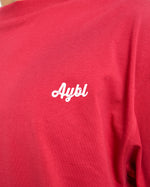 Retro Athletics Club Oversized T Shirt - Rouge/Bleu
