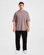Craft Oversized T Shirt - Muted Plum
