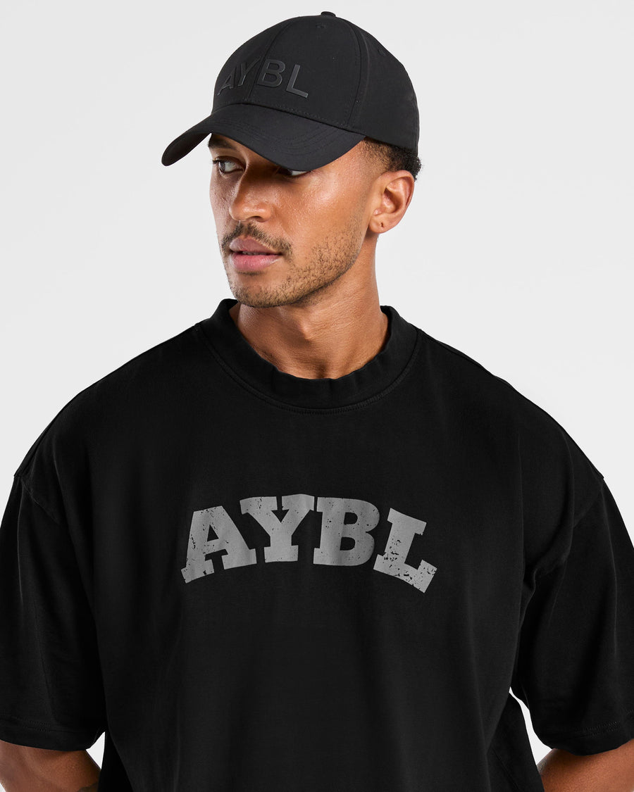 Elite Oversized T Shirt- Noir/Charcoal