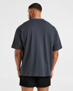 Elite Oversized T Shirt - Heavy Bleu
