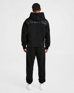 Lift Club Distressed Joggers - Noir/Charcoal