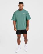 Sportswear Essentials Oversized T Shirt - Ocean Vert
