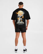 Wesley Vissers x Golden Mentality Oversized T Shirt - Noir