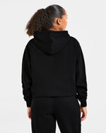 Lifestyle Oversized Zip Up Hoodie - Noir