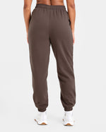 Lifestyle Oversized Joggers - Umber Marron