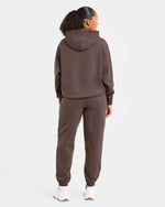 Lifestyle Oversized Hoodie - Umber Marron