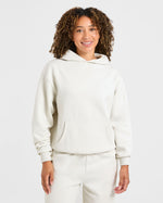Lifestyle Oversized Hoodie - Off Blanc