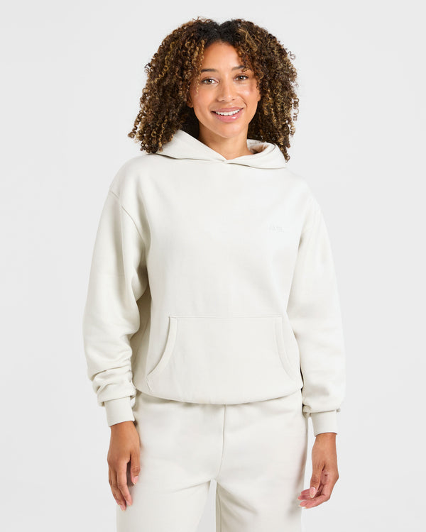 Lifestyle Oversized Hoodie - Off Blanc