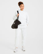 Lifestyle Oversized Hoodie - Heather Gris