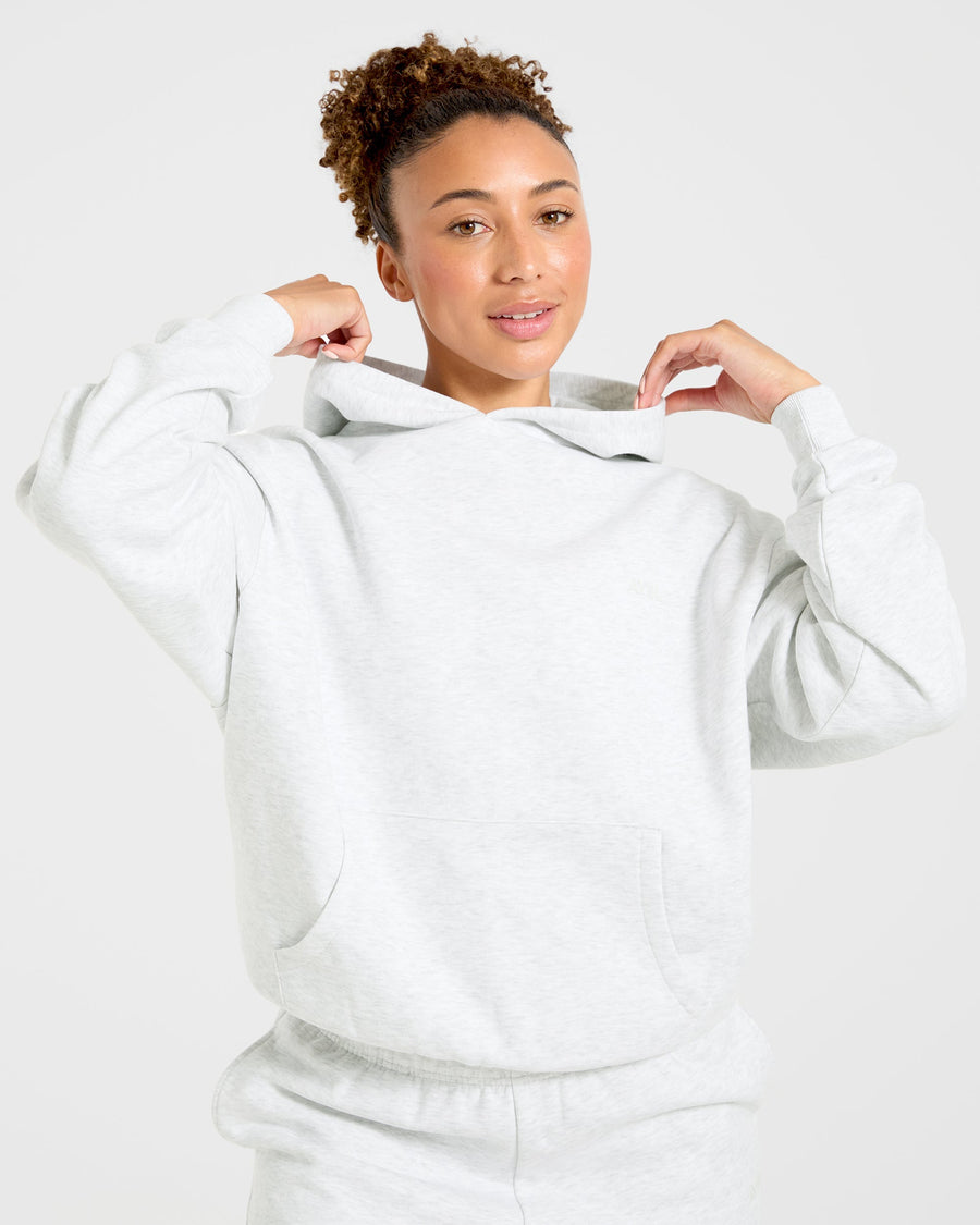 Lifestyle Oversized Hoodie - Heather Gris
