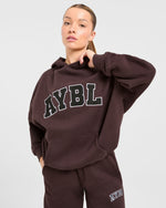 Varsity 2.0 Oversized Straight Leg Joggers - Cocoa Brun