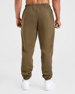 Essential Oversized Joggers- Olive Vert