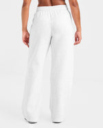 Classic Plush Oversized Straight Leg Joggers - Heather Gris
